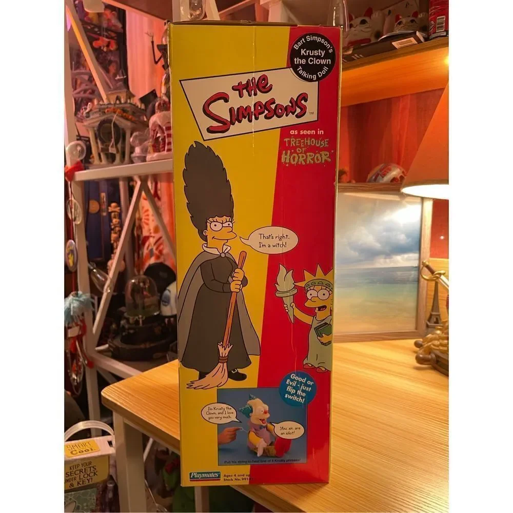 Playmates The Simpsons Treehouse of Horror Talking Krusty the Clown Talk…
